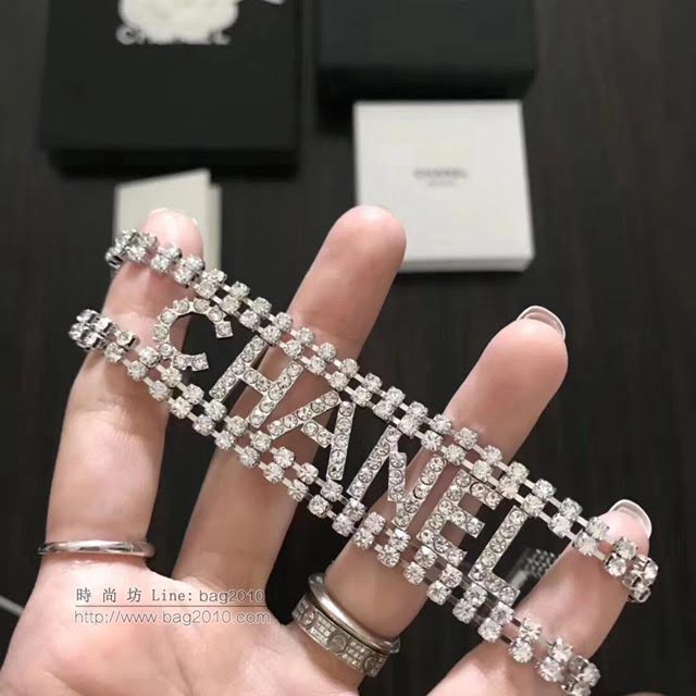 chanel手鏈 字母系列 套裝 勁鏈 施華洛水晶手鏈  gzsc1449